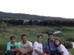 La famillle avec les Buffles